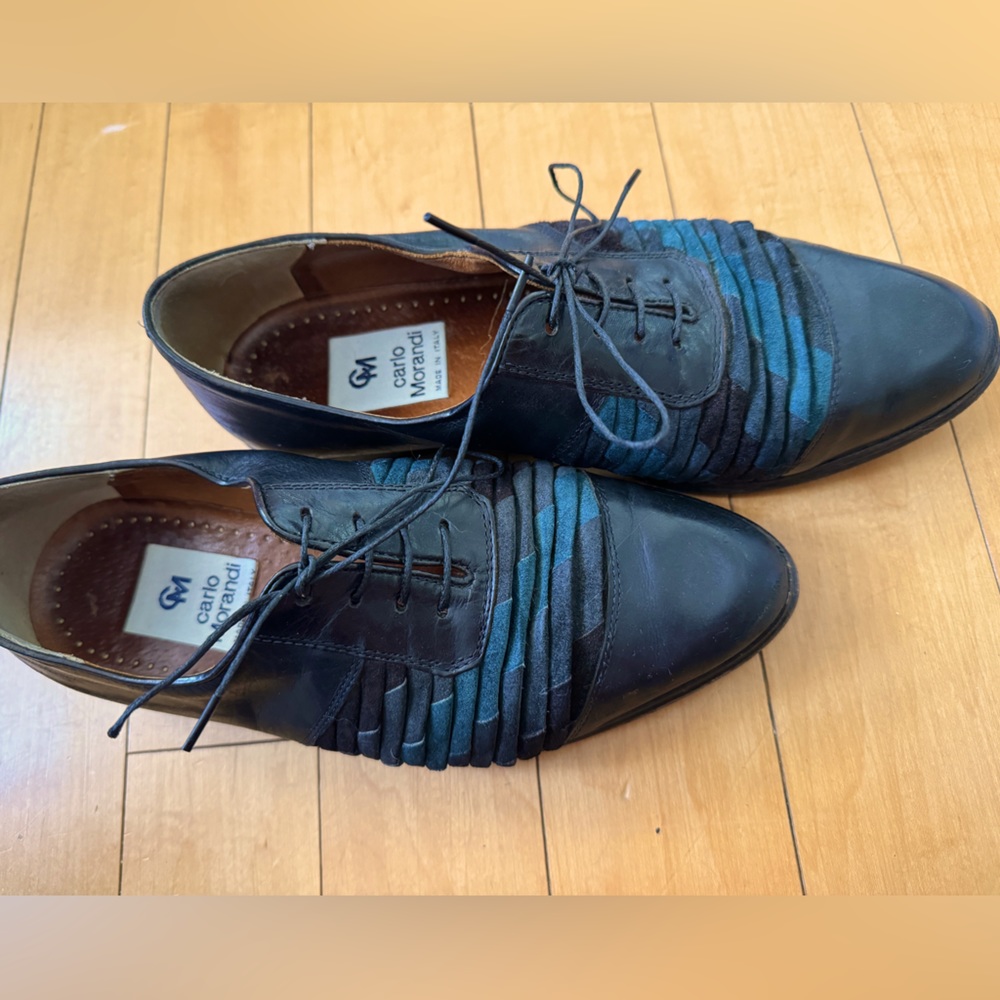 Carlo Morandi dress shoes vintage